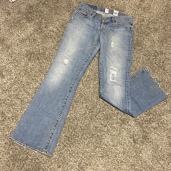 Lucky Brand Denim - Lucky brand dungarees. Size 4 waist 27” length 32”